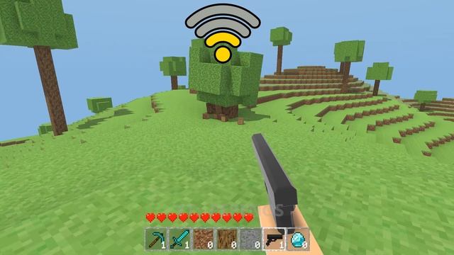 playing minecraft with different internet смотреть онлайн