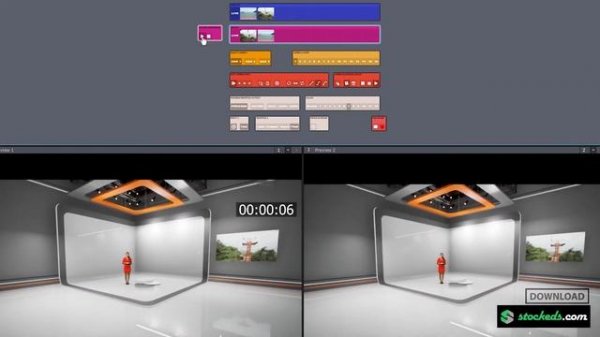 Aximmetry Virtual Production | Unreal Engine Set | Download Now