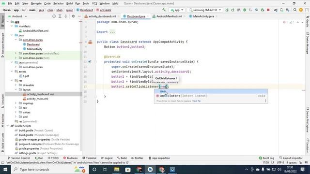 How to Create Quran app in android studio | Quran app using PDFViewer Bangla Tutorial Part 3 смотреть онлайн