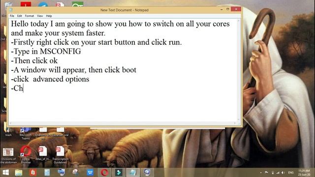 How to open all cores on Intel celeron windows 8.1#intel#windows #boost смотреть онлайн