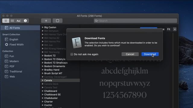 How to Add New Fonts in MacOS Catalina смотреть онлайн