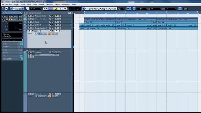 How to Record audio in Cubase 5 смотреть онлайн