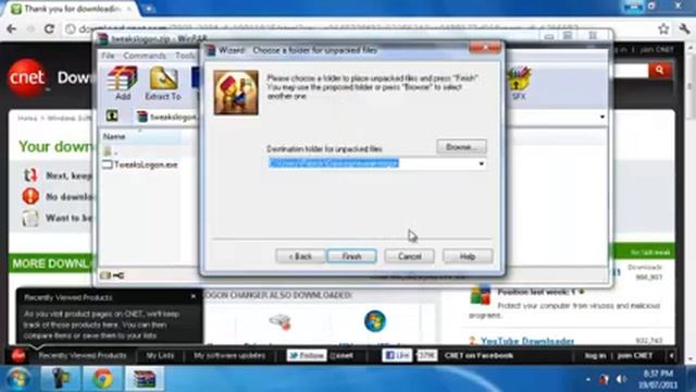How To Change Windows 7 Logon Screen смотреть онлайн