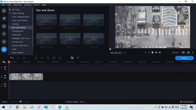 Pan and zoom effect in movavi video editor plus смотреть онлайн
