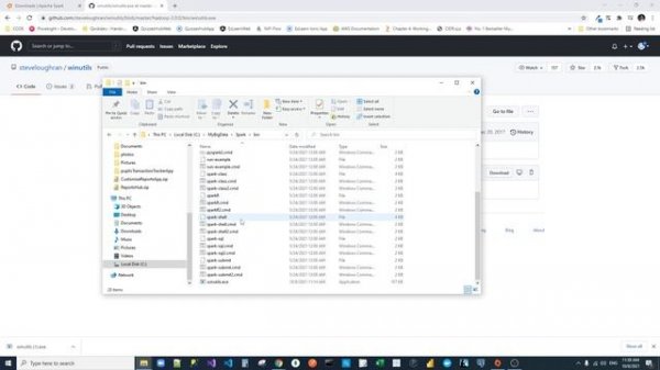 Install Spark on windows 10