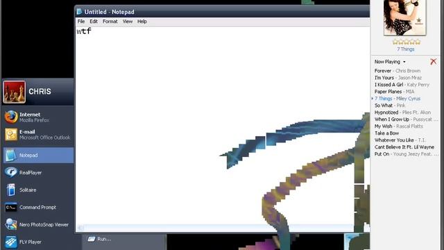 Windows media player 11 GLITCH!!!!!!! смотреть онлайн