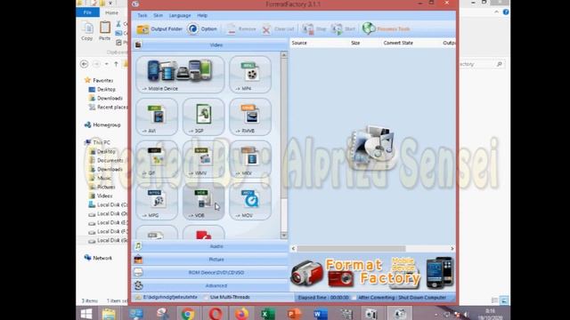 Tutorial Mudah Menggunakan Format Factory смотреть онлайн