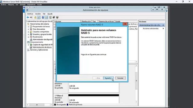 RAID 5 EN WINDOWS SERVER смотреть онлайн