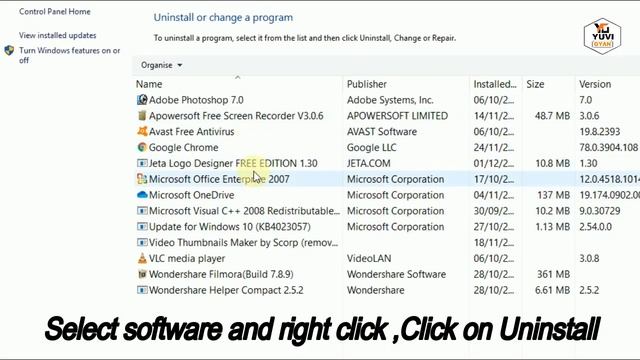 How To Uninstall Any Software In Windows 10 ,7 ,8 ,XP смотреть онлайн