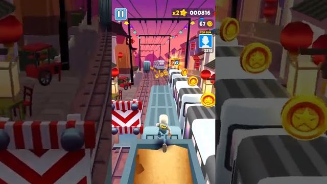 Subway Surfers Gameplay #7- #Shost смотреть онлайн