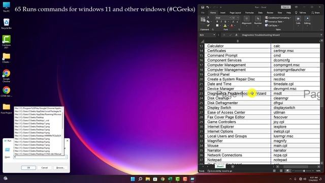 Geek 31 - 65 Runs commands for windows 11 and other windows. #CGeeks смотреть онлайн