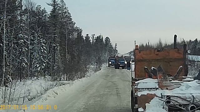 Зимник 2017! Урал слетел с зимника!