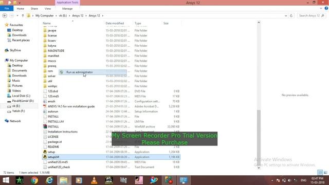 How to install Ansys 12 64/32 bit смотреть онлайн