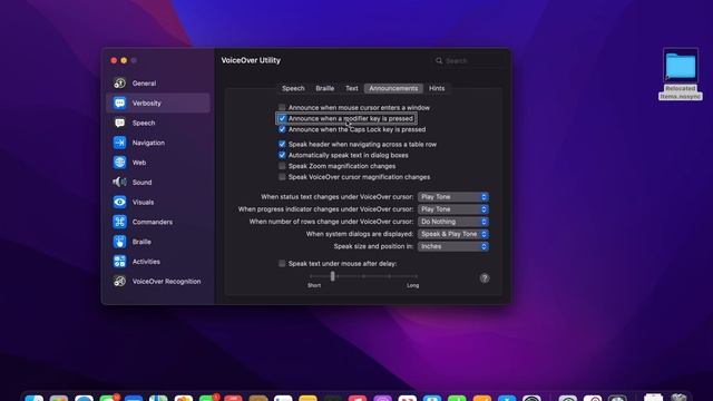 New To MacOS? This VoiceOver Setting May Help You Get Comfortable With The Keyboard Layout Faster!! смотреть онлайн