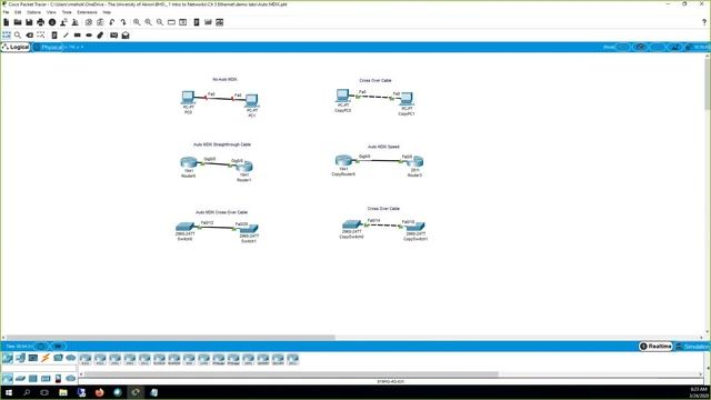 Ch 5 Auto MDIX clear ARP PC & Switch смотреть онлайн