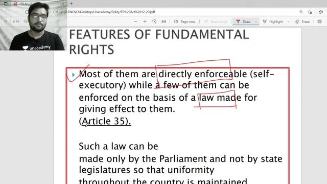 ଭାରତର ସମ୍ବିଧାନ — ୩ | Samrat Mishra Unacademy Live - OPSC смотреть онлайн