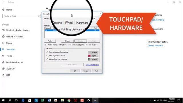LAPTOP TOUCHPAD NOT WORKING | WINDOWS 10 | FIX смотреть онлайн