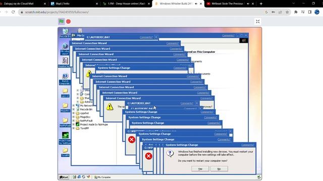 Windows Whistler Build 2419 Crazy Error смотреть онлайн