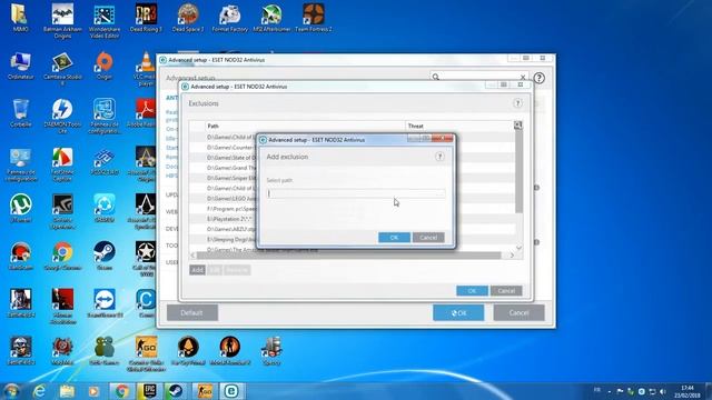 How to add exclusion on eset smart security 9and 10 to avoid virus смотреть онлайн