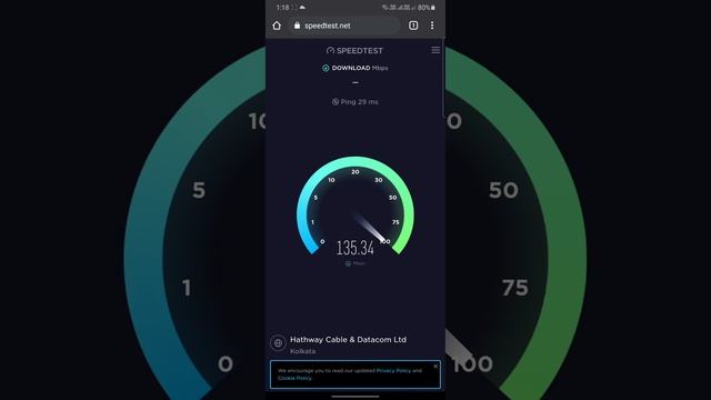 JIO Fiber First Month free - 150 Mbps Speed Test - Uploading and downloading speed смотреть онлайн