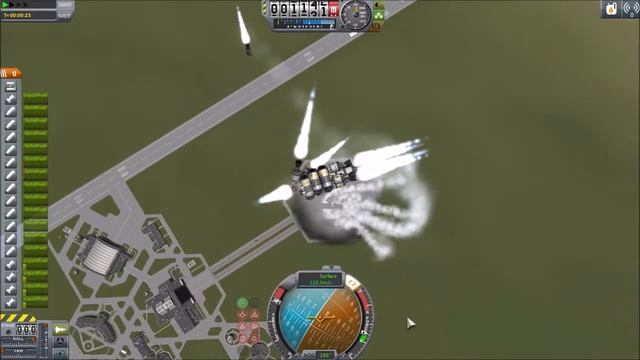 KSP: Bombing the Space Centre! смотреть онлайн