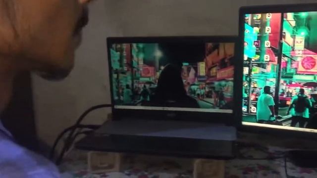 how to connect external monitor to laptop by jayesh padhen смотреть онлайн