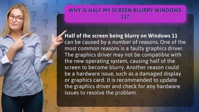 Why is half my screen blurry Windows 11? смотреть онлайн