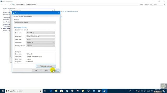 44 Windows 10 ስሩዕ ትምህርቲ ኮምፒተር How to Configure Region and Language Settings смотреть онлайн