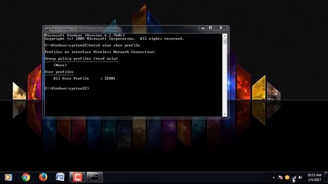 Dos Command to Find Wi-Fi Password Of All Connected Networks смотреть онлайн
