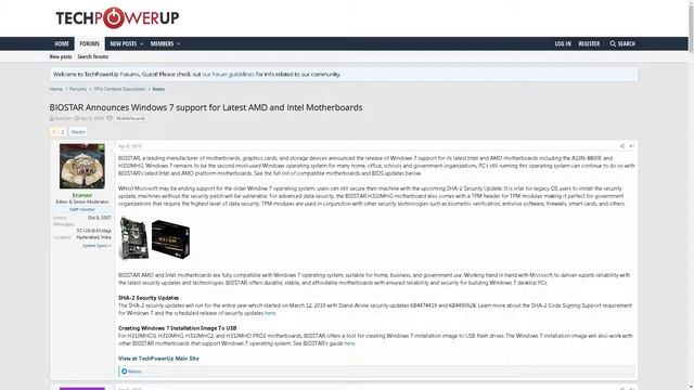 2019 Biostar announces support for amd and intel chipsets for windows 7 смотреть онлайн