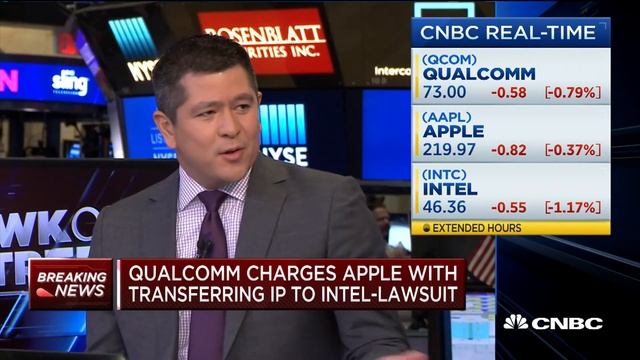 Qualcomm charges Apple with transferring IP to Intel, amending existing lawsuit смотреть онлайн