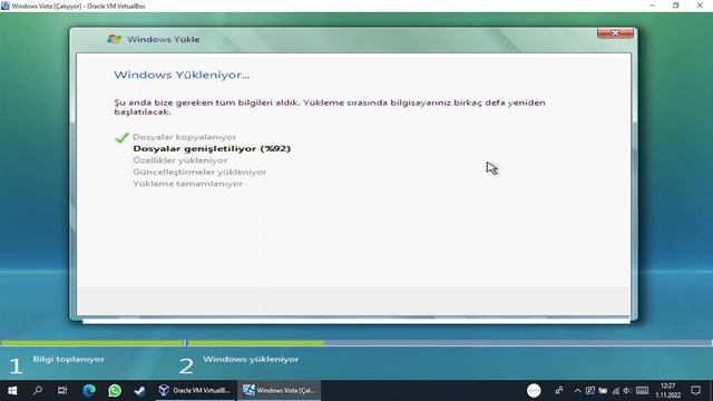 VirtualBox'a Windows Vista'nın Kurulumu смотреть онлайн