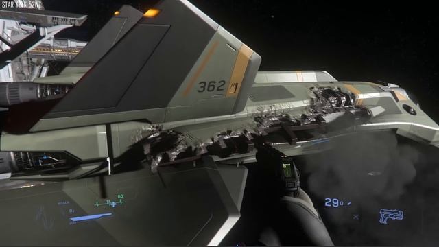 Star Citizen Sneak Peek | Physicalized Damage System Gameplay смотреть онлайн