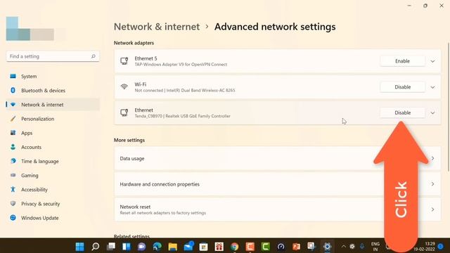How to Enable Disable Ethernet On Windows 11 Laptop смотреть онлайн
