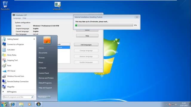 Windows 7 Türkçe Dil Paketi Yüklemesi смотреть онлайн