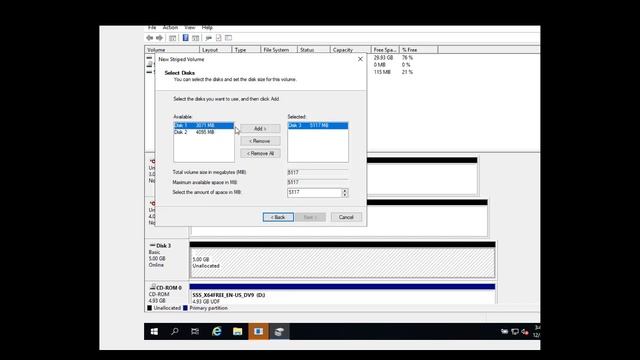 Virtual Box ile Microsoft Server 2019 kurulumu ve Raıd oluşturma смотреть онлайн