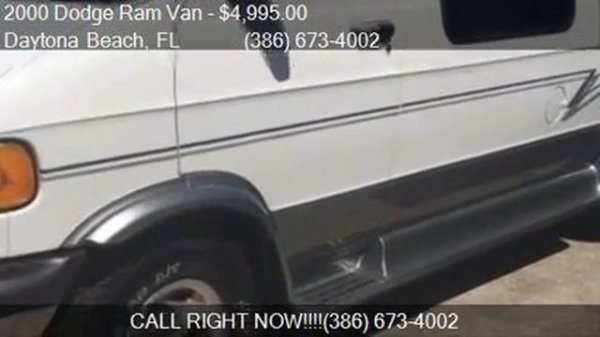 2000 Dodge Ram Van 1500 3dr Extended Cargo Van for sale in D
