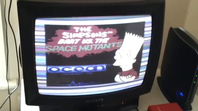 Commodore 64 tape ROM playback with DC2N2 mini: The Simpsons - Bart VS The Space Mutants смотреть онлайн