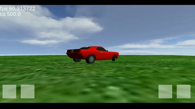 Сделал игру 3д гонки с физикой. На Processing для Android (APDE)! смотреть онлайн