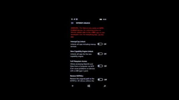 Interop Unlock and Upgrade Nokia Lumia 920 to Windows 10 Redstone 1