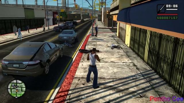 Best 2022 Graphics Mod PC Gameplay _ GTA San Andreas смотреть онлайн