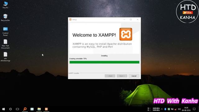 How To Install XAMPP Server On Windows 10 смотреть онлайн