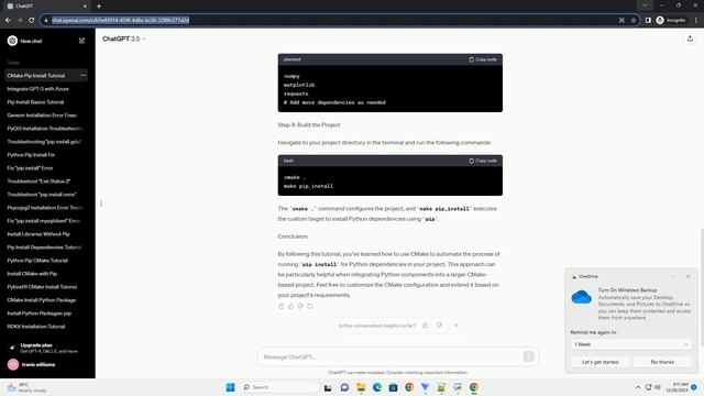 cmake run pip install смотреть онлайн
