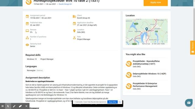 How you can find IT/PM jobs in NOR/DK/SWE? смотреть онлайн