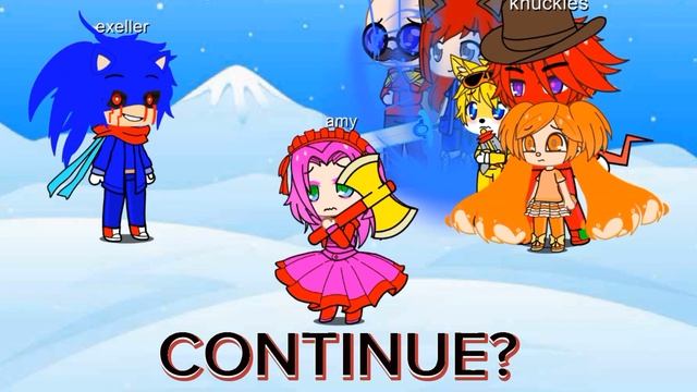 Sonic.exe the disaster continue screen (GACHA CLUB) смотреть онлайн