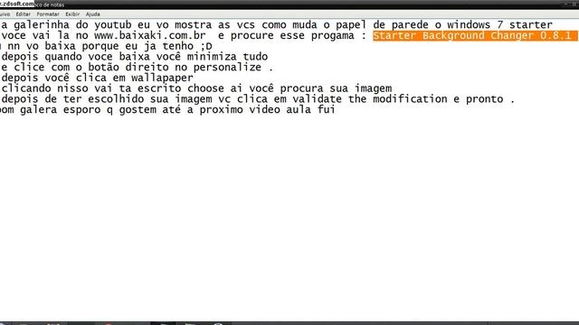 mudar o papel de parede do windows 7 starter смотреть онлайн