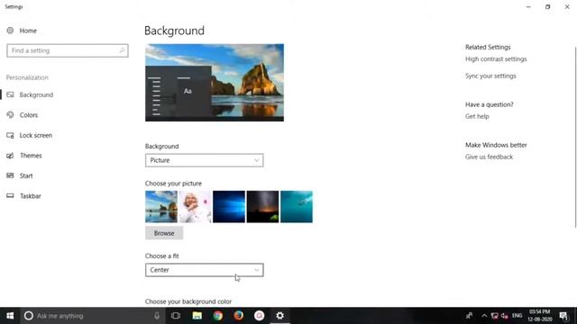 How To Change Desktop Background Windows 10 English - DK смотреть онлайн