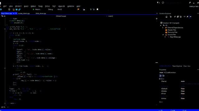Ali Microsoft Visual Studio 7 25 2016 22 57 15 смотреть онлайн