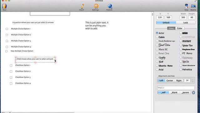 Web form object overview using Touch Forms for Mac смотреть онлайн
