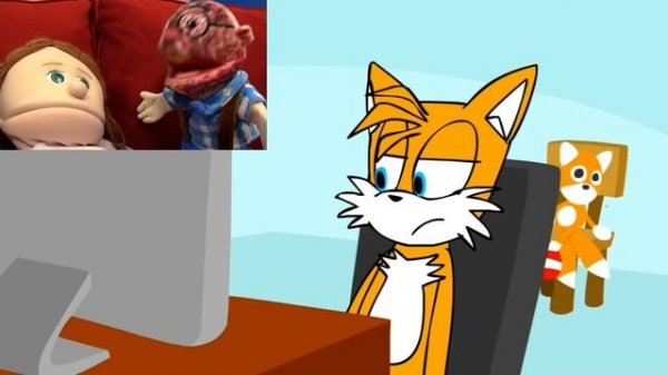Tails reacts to SML Movie: Cody's Gum Problem REACTION